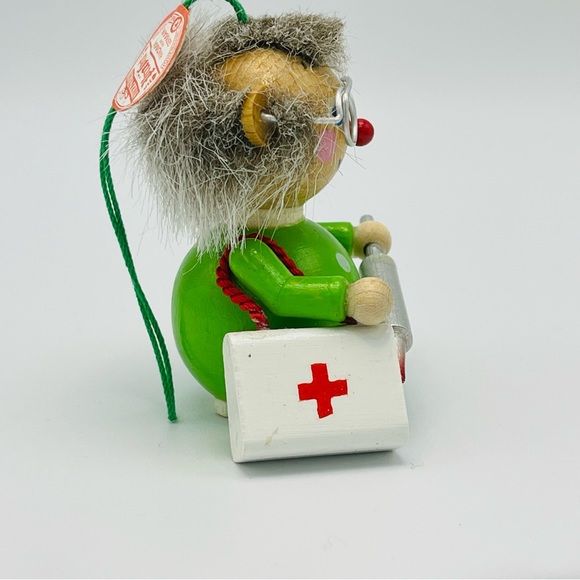 STEINBACH balding Doctor ornament Handmade GERMAN Christmas - Picture 7 of 12